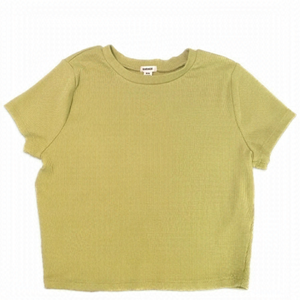 𝅺20 - Garage - Ribbed short sleeve crop tee